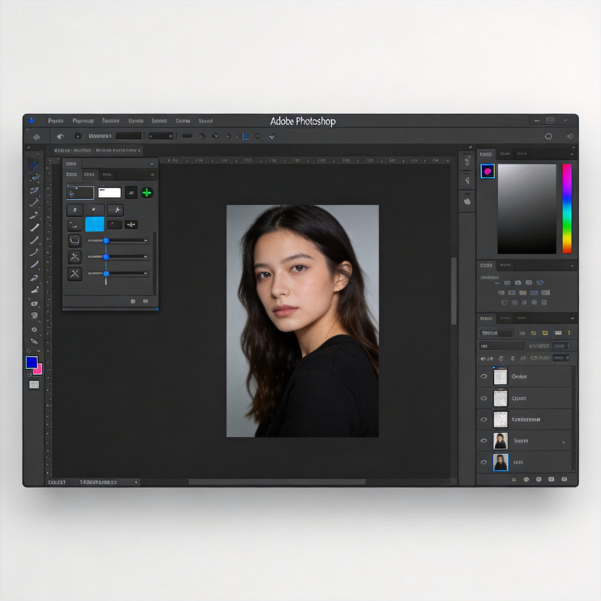 Adobe Photoshop 主界面工作区