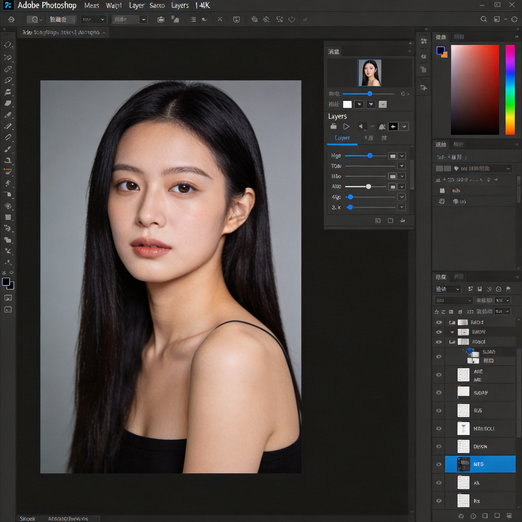 Adobe Photoshop 滤镜与调色