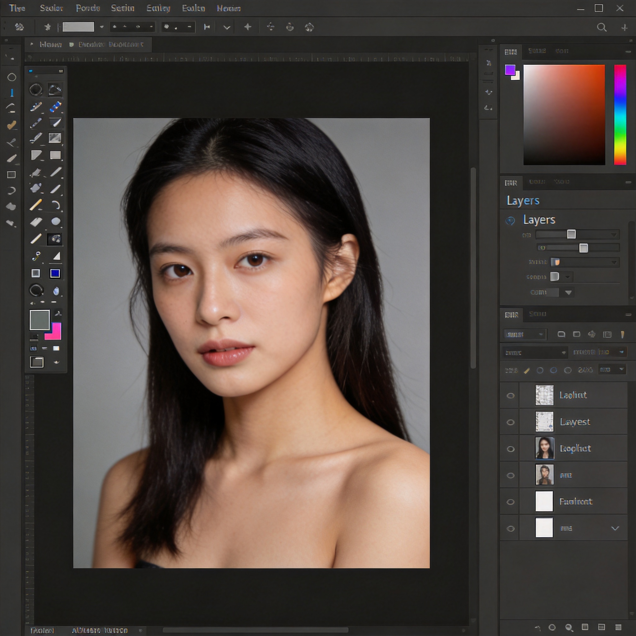 Adobe Photoshop AI 智能修图